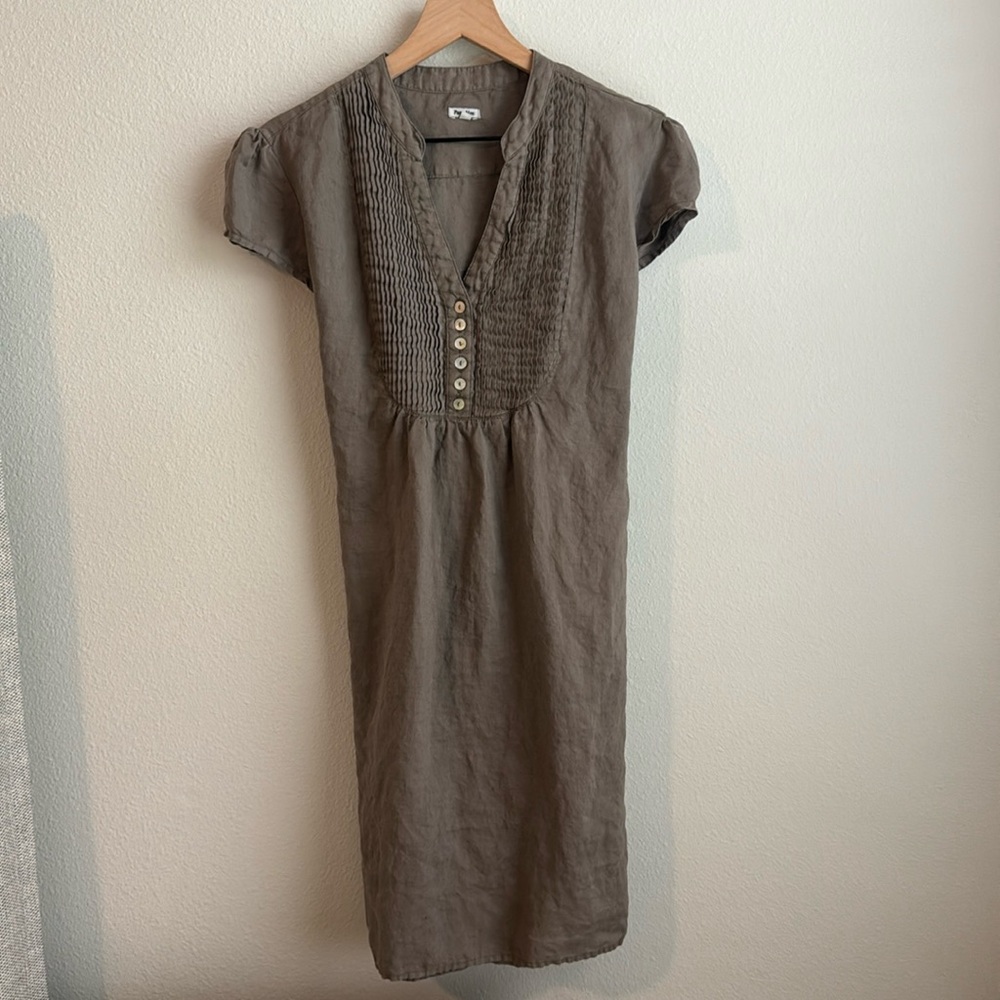 Puro Lino Linen Dress XL